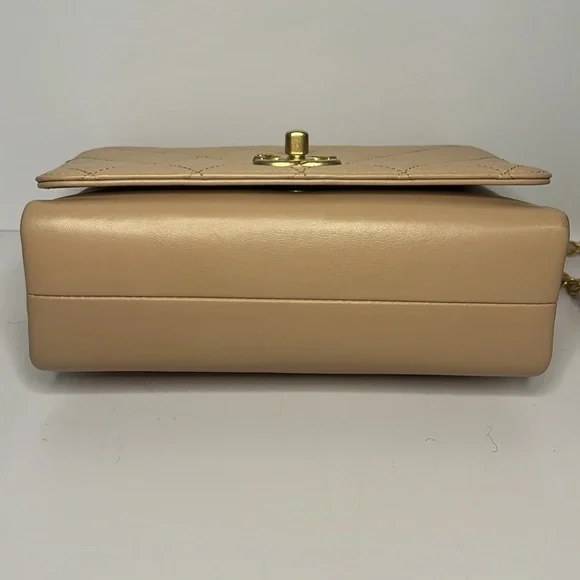 CHANEL Pearl Boy Chain Pink Mini Flap Bag - Picture 6 of 16